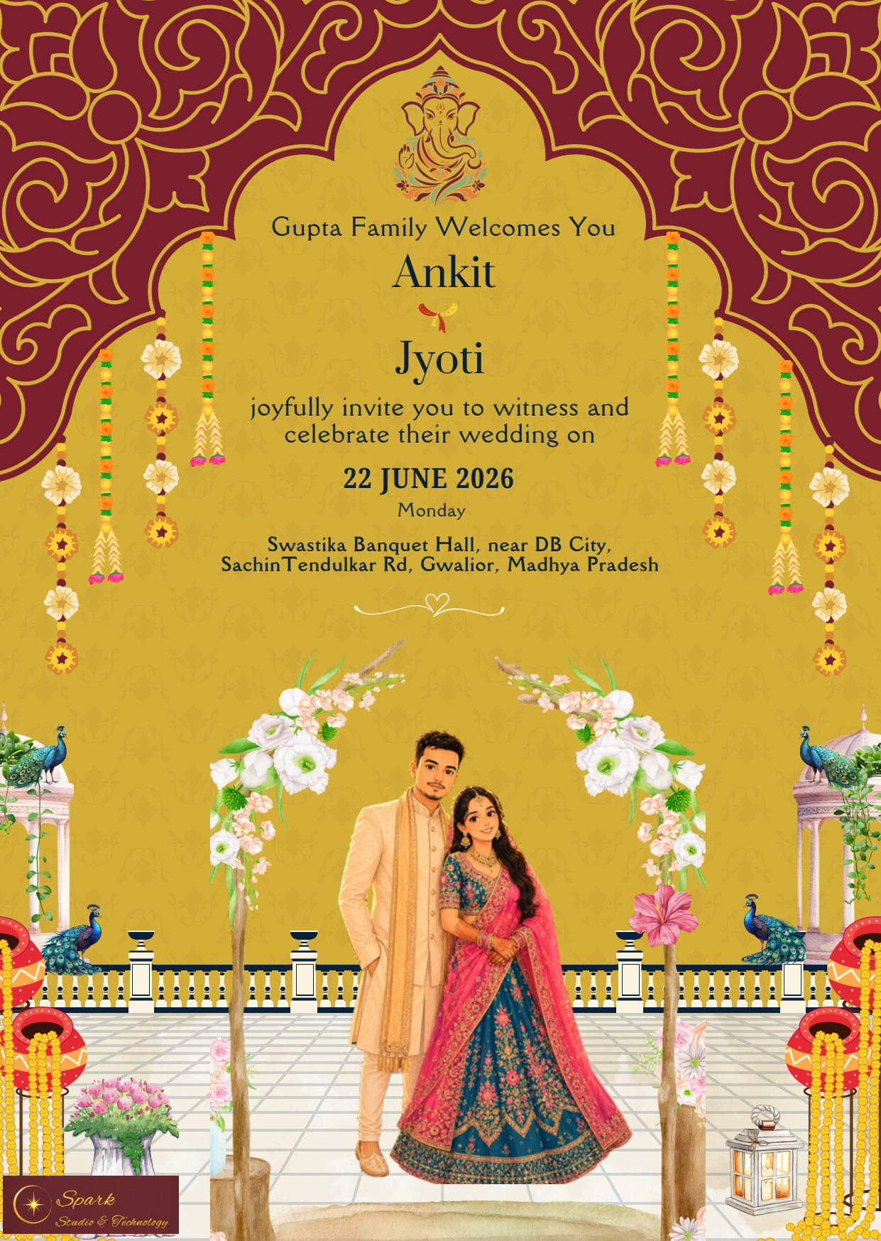 Luxury Wedding Invitation